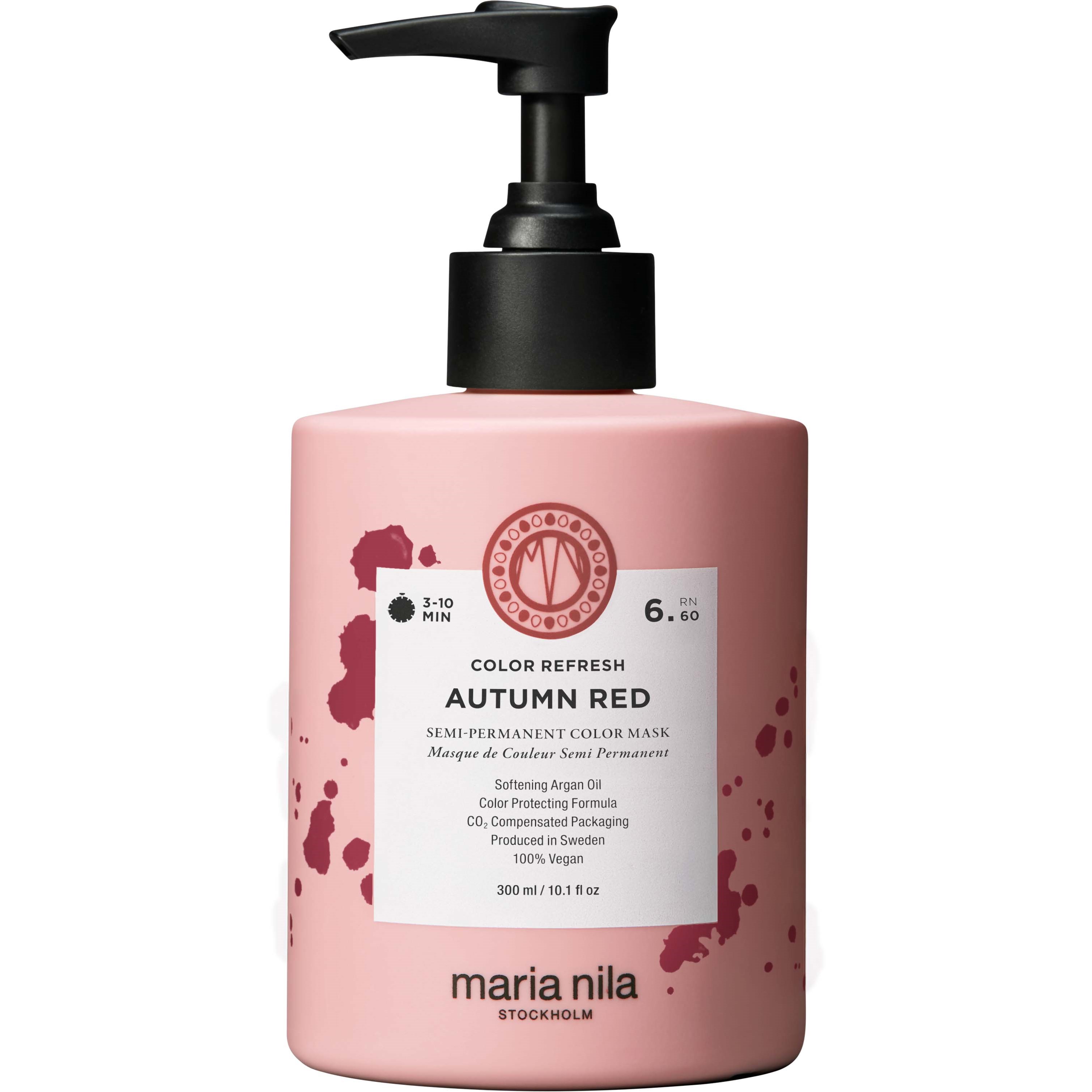 Maria Nila maria nila Colour Refresh Semi-Permanent Color Mask 6.60 Autumn Red parfym
