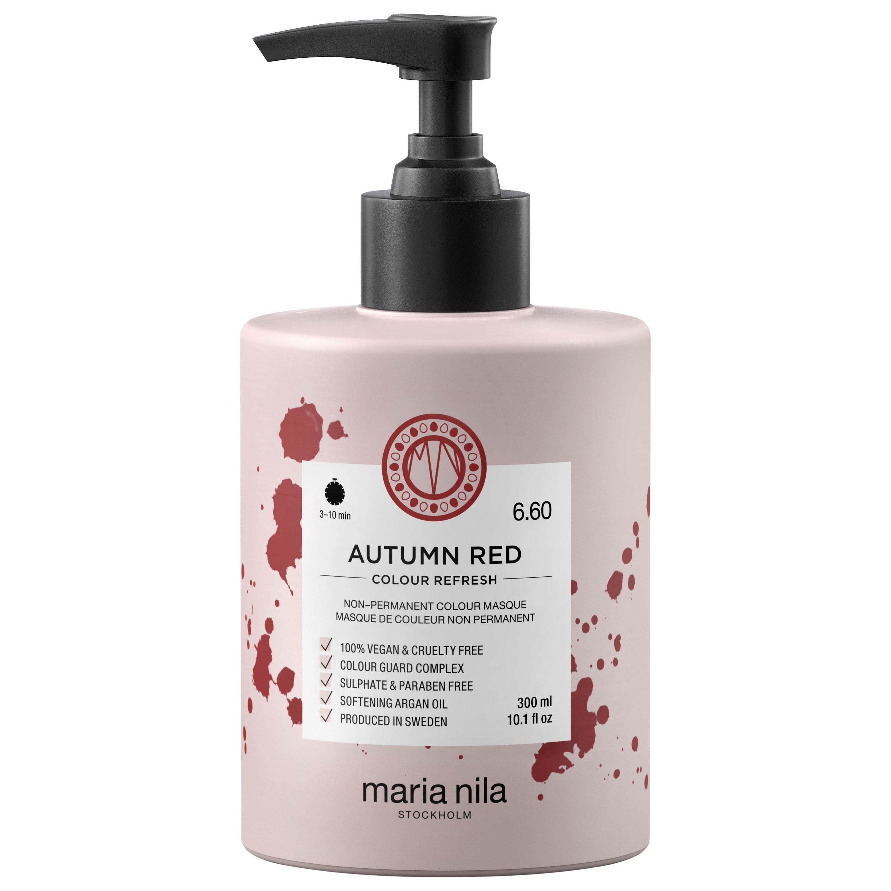 Läs mer om maria nila Colour Refresh Autumn Red 300 ml