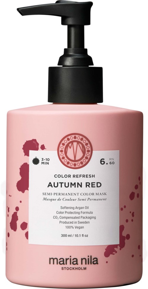 maria nila Colour Refresh Non-Permanent Colour Masque 6.60 Autumn Red