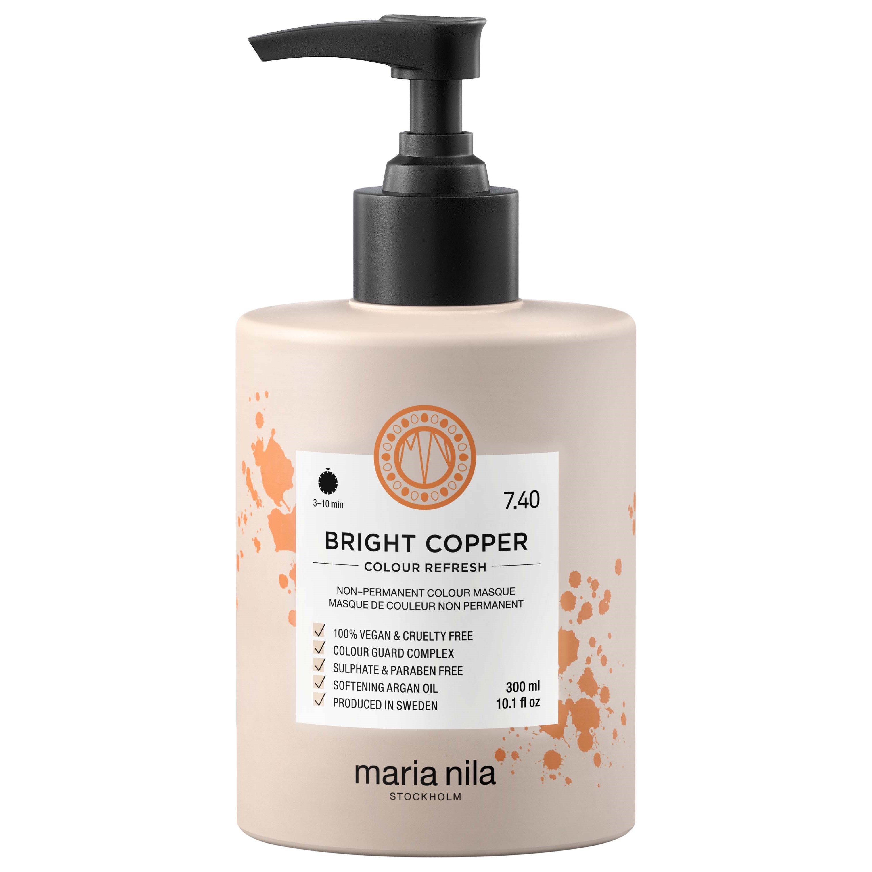 Läs mer om maria nila Colour Refresh Bright Copper 300 ml
