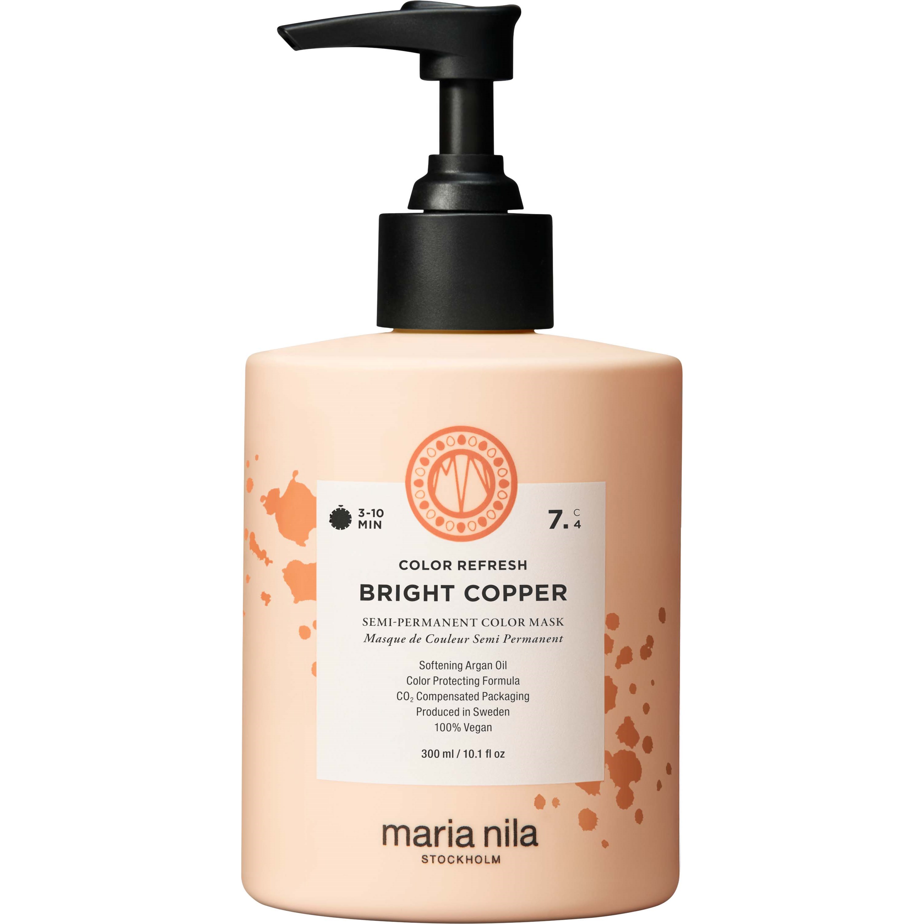 Maria Nila maria nila Colour Refresh Semi-Permanent Color Mask 7.4 Bright Copper parfym