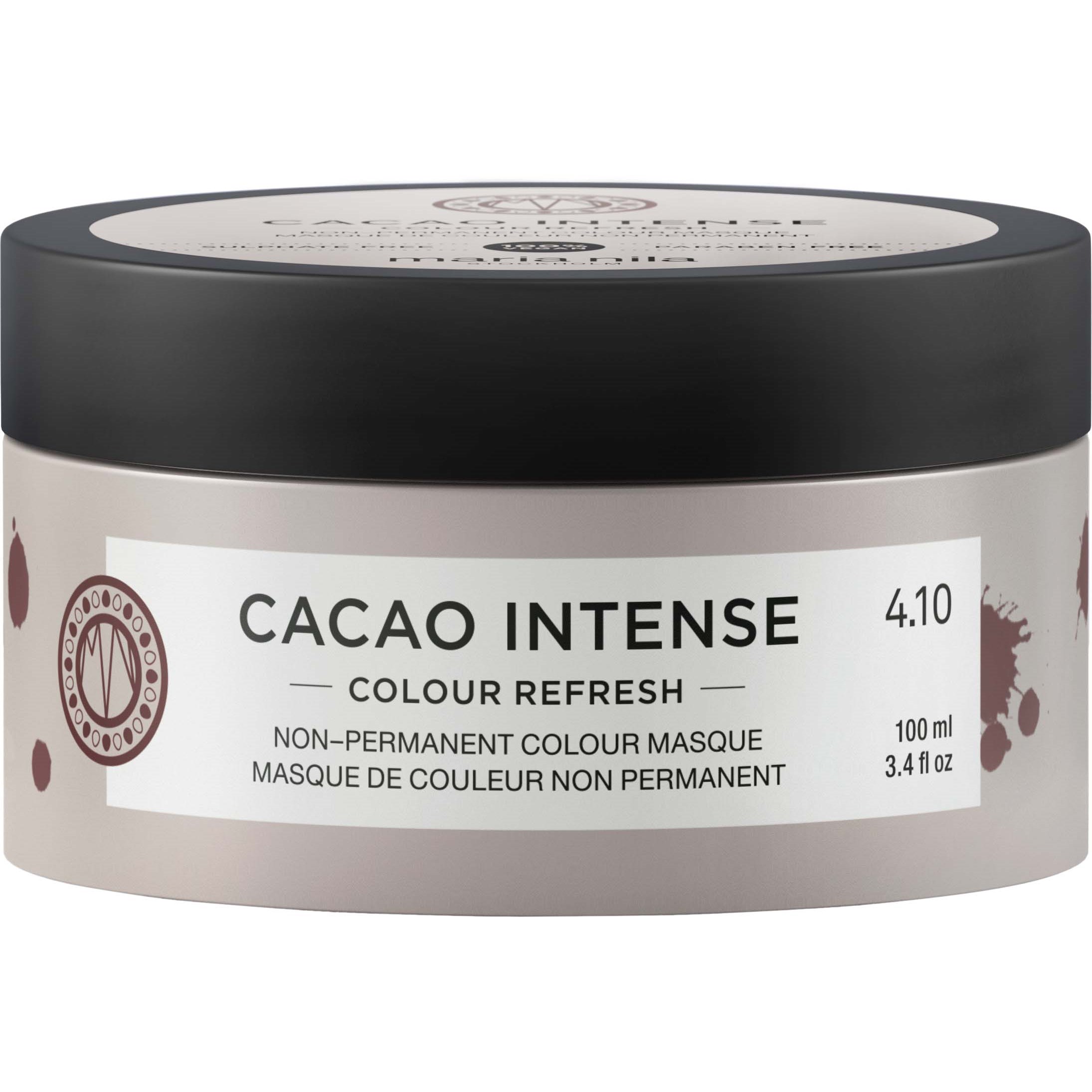 maria nila Colour Refresh Non-Permanent Colour Masque 4.10 Cacao Intense billede