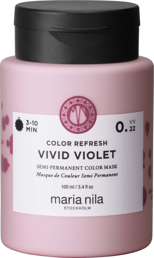 maria nila Colour Refresh Semi-Permanent Color Mask 0.22 Vivid Violet