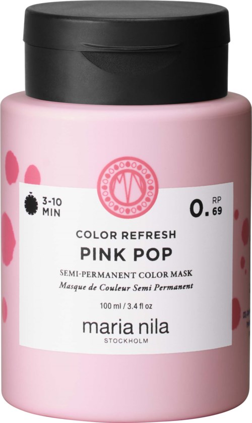 maria nila Colour Refresh Semi-Permanent Color Mask 0.69 Pink Pop
