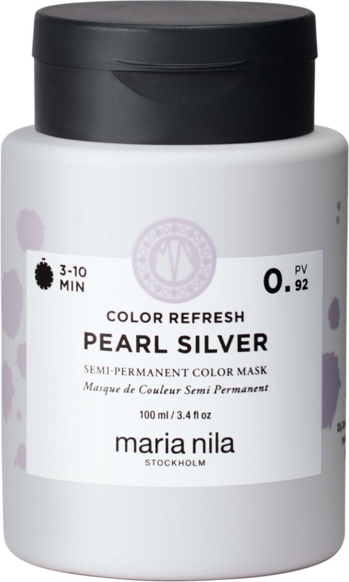 maria nila Colour Refresh Semi-Permanent Color Mask 0.92 Pearl Silver