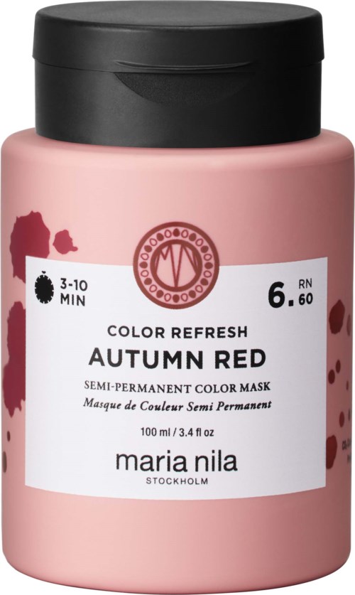 maria nila Colour Refresh Semi-Permanent Color Mask 6.60 Autumn Red