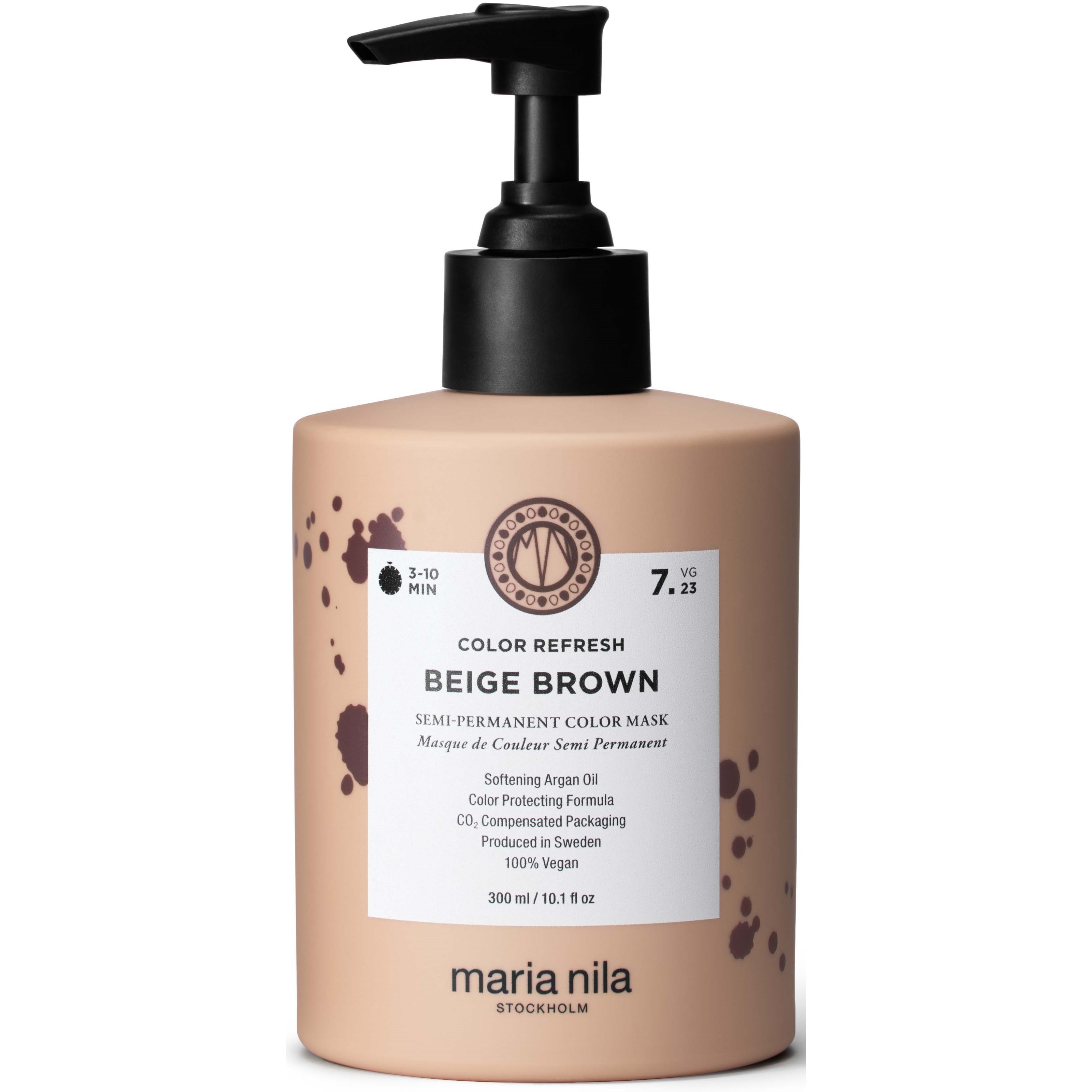 maria nila Colour Refresh Semi-Permanent Color Mask 7.23 Beige Br billede