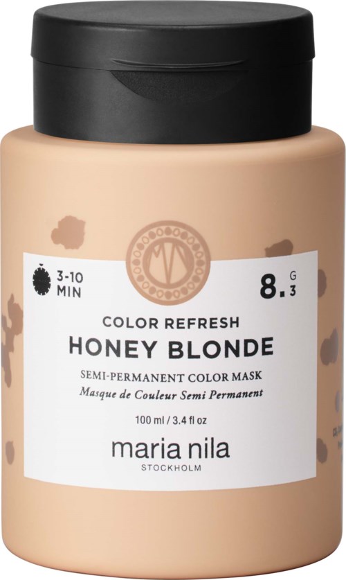 maria nila Colour Refresh Semi-Permanent Color Mask 8.3 Honey Blonde