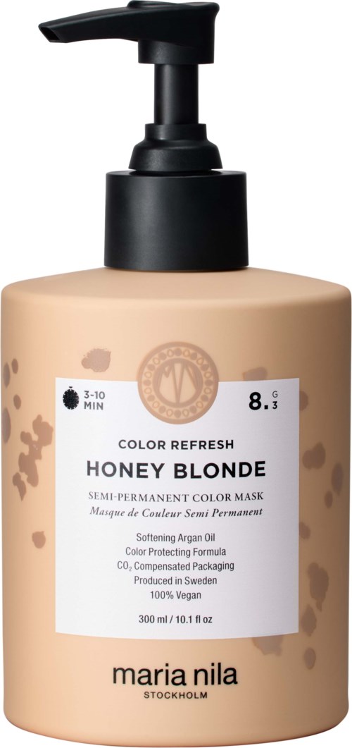 maria nila Colour Refresh Semi-Permanent Color Mask 8.3 Honey Blonde