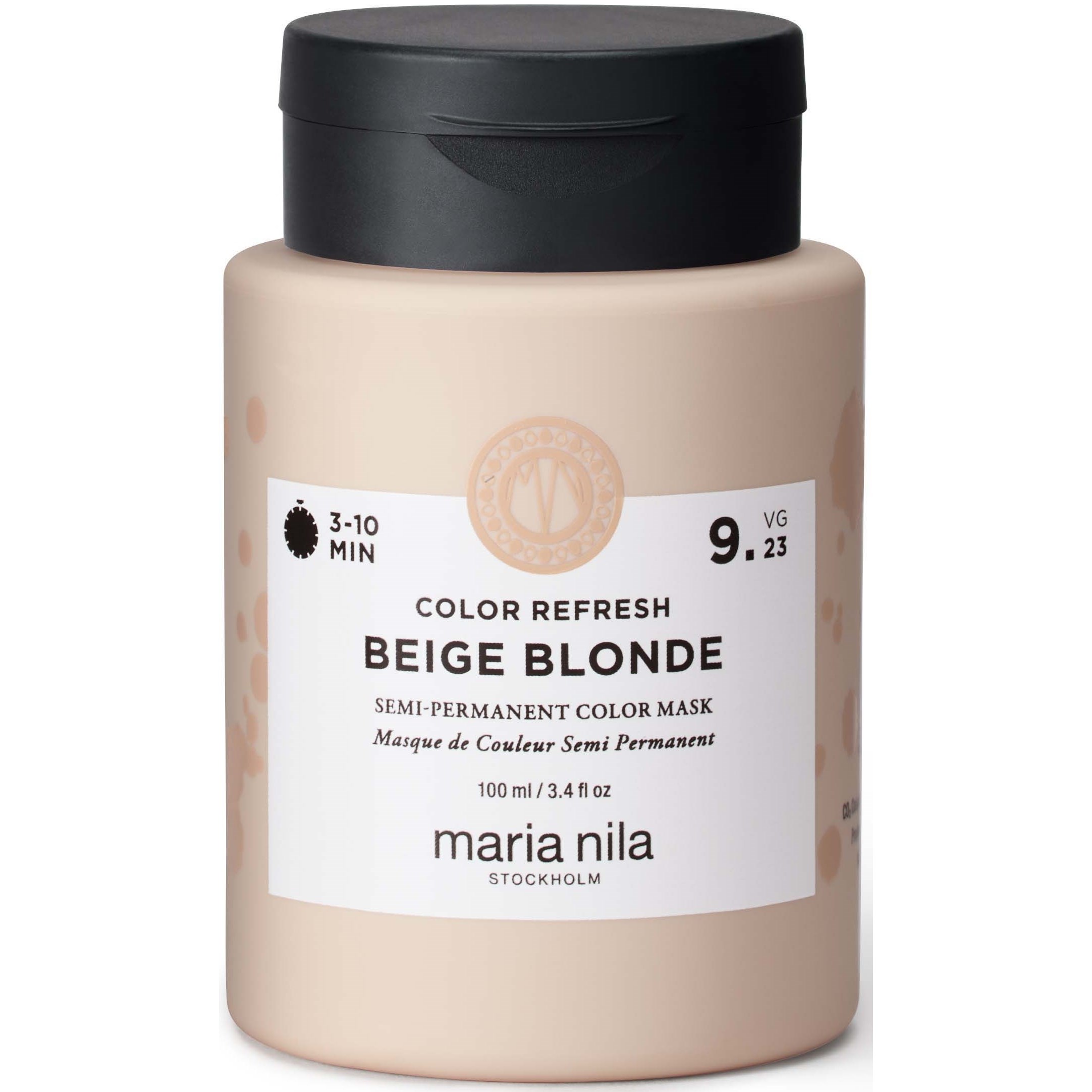 maria nila Colour Refresh Semi-Permanent Color Mask 9.23 Beige Blonde