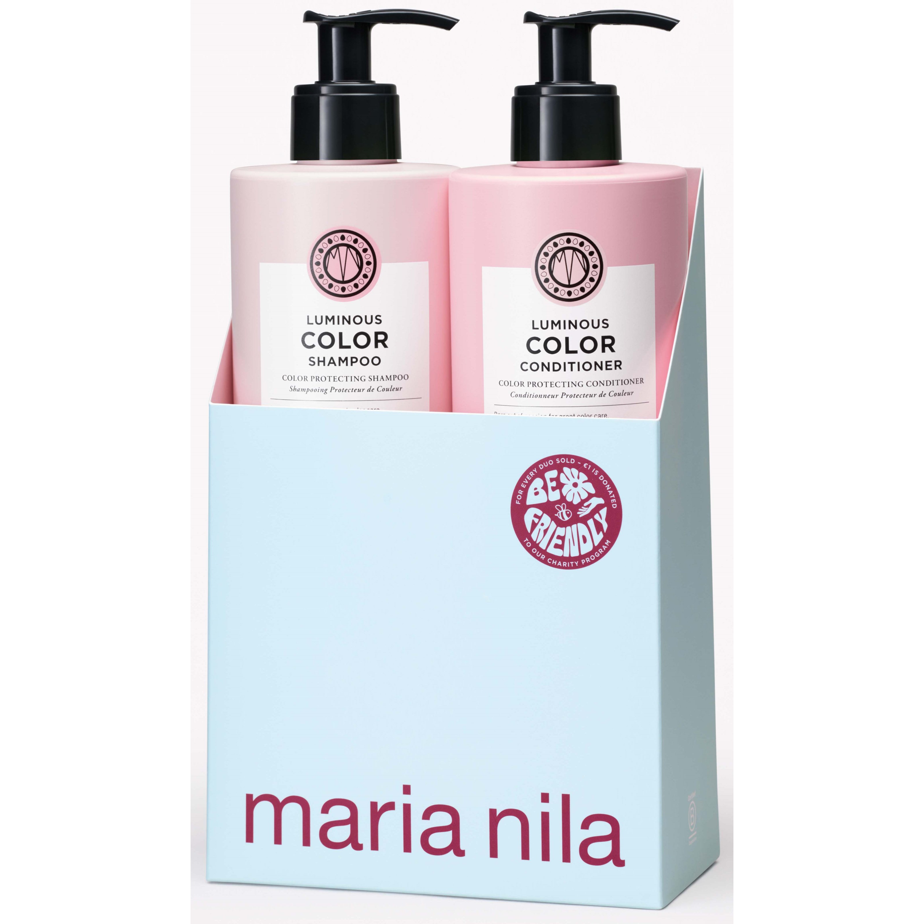 Alternativ bild 1 för Maria Nila Duo Bundle Luminous Colour 2x500 ml Kit - 1000 ml