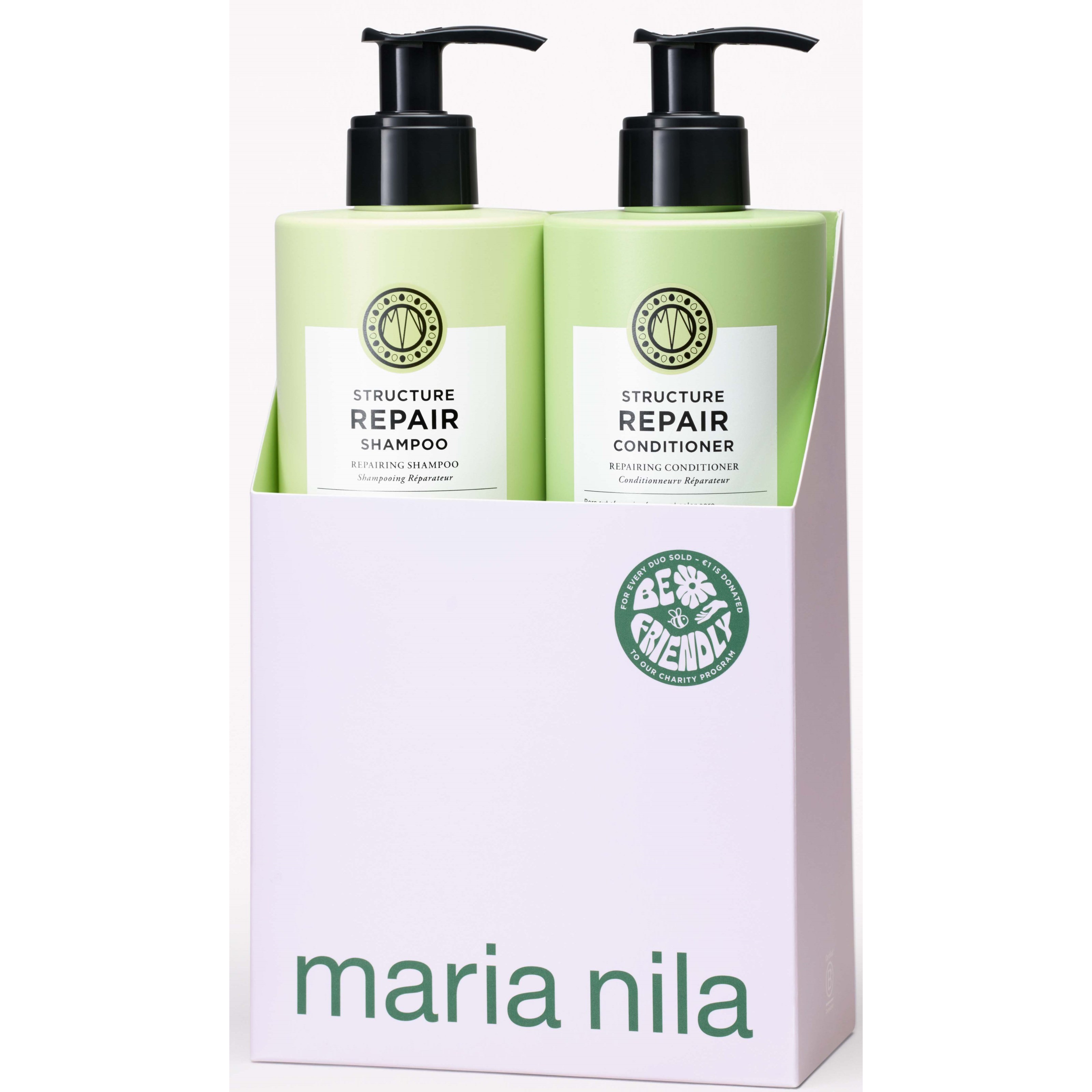 Alternativ bild 1 för Maria Nila Duo Bundle Structure Repair 2x500 ml Kit - 1000 ml