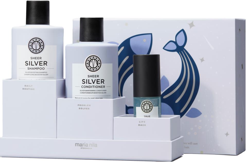 Maria Nila Holiday box - Sheer Silver