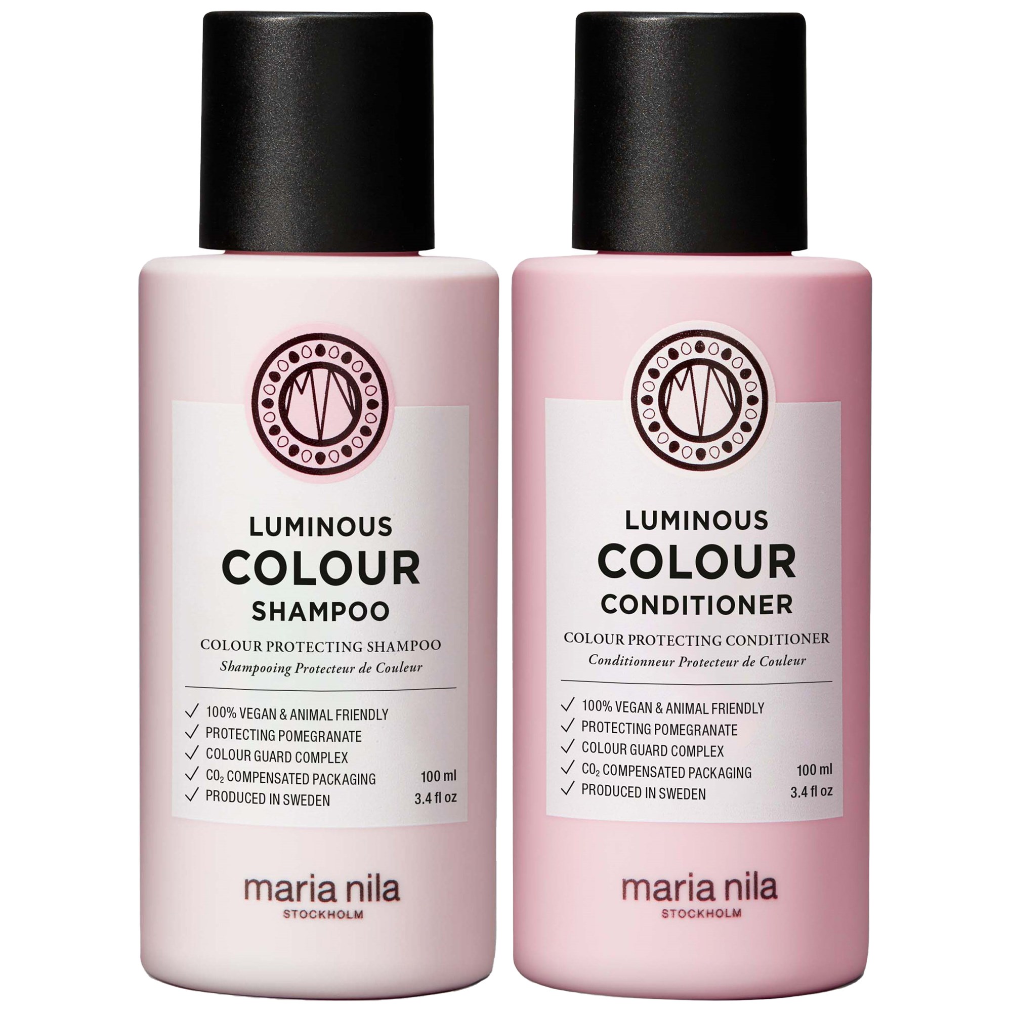 maria nila Luminous Colour Bundle Shampoo 100 ml & Conditioner 1