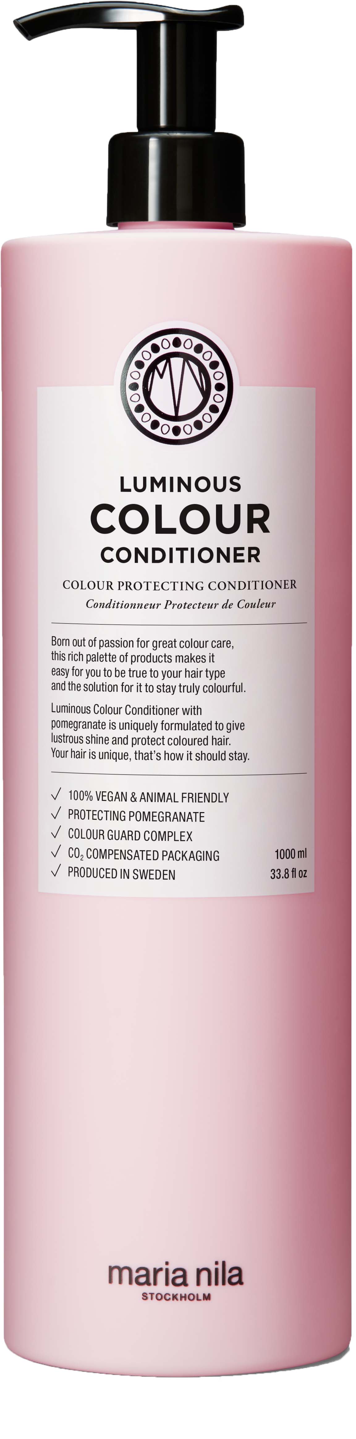 Maria Nila Luminous Colour Conditioner 1000 Ml Lyko Com   Maria Nila Luminous Colour Conditioner 1000ml 1003 105 1000 12 