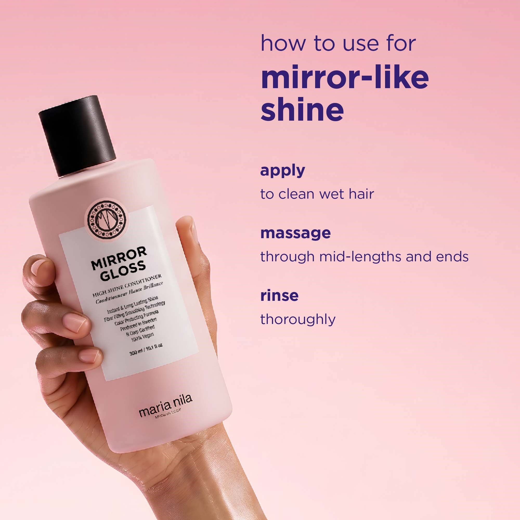 maria nila Mirror Gloss Conditioner 300 ml (zdjęcie 7)