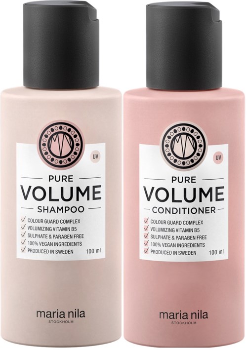 maria nila Pure Volume Bundle Shampoo 100 ml & Conditioner 100 ml