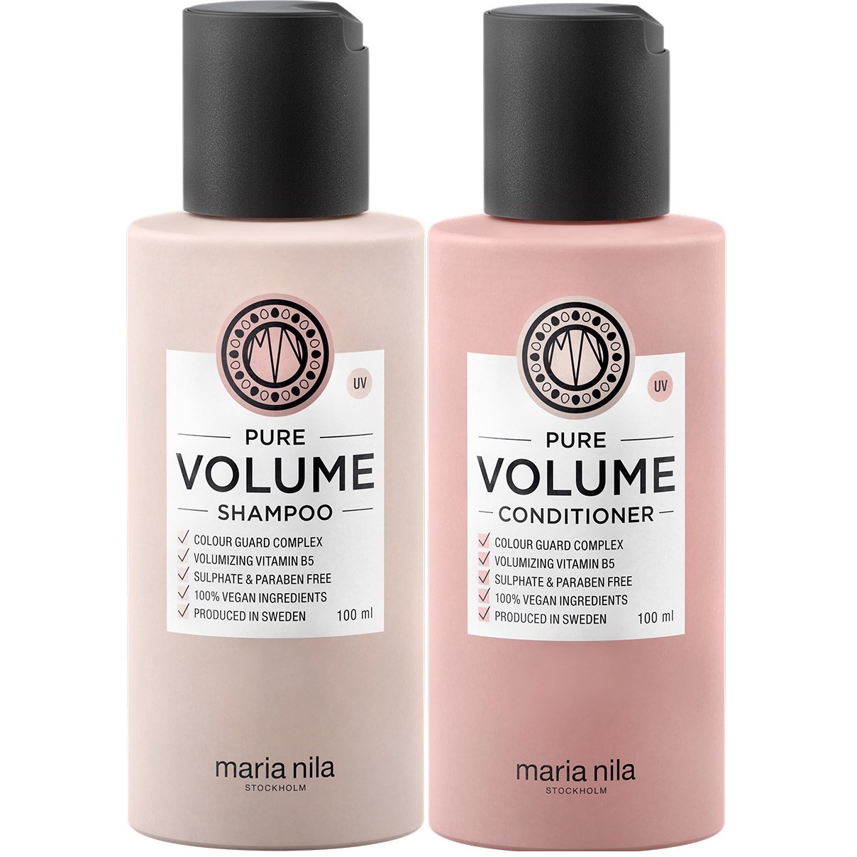 maria nila Pure Volume Bundle Shampoo 100 ml & Conditioner 100 m