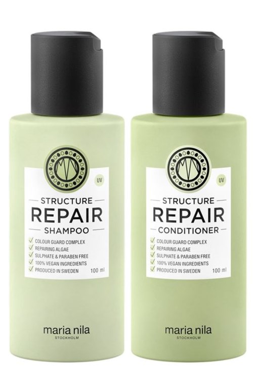 maria nila Structure Repair Bundle Shampoo 100 ml & Condiotioner 100 ml