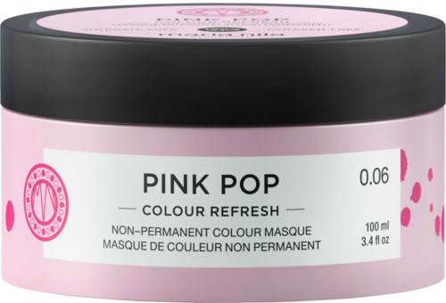 maria nila Colour Refresh Non-Permanent Colour Masque 0.06 Pink Pop