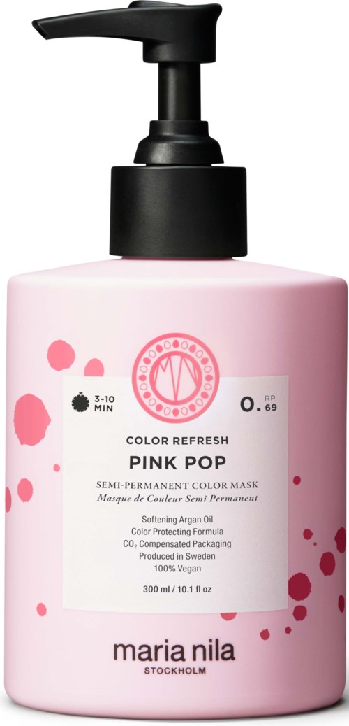 maria nila Colour Refresh Non-Permanent Colour Masque 0.06 Pink Pop