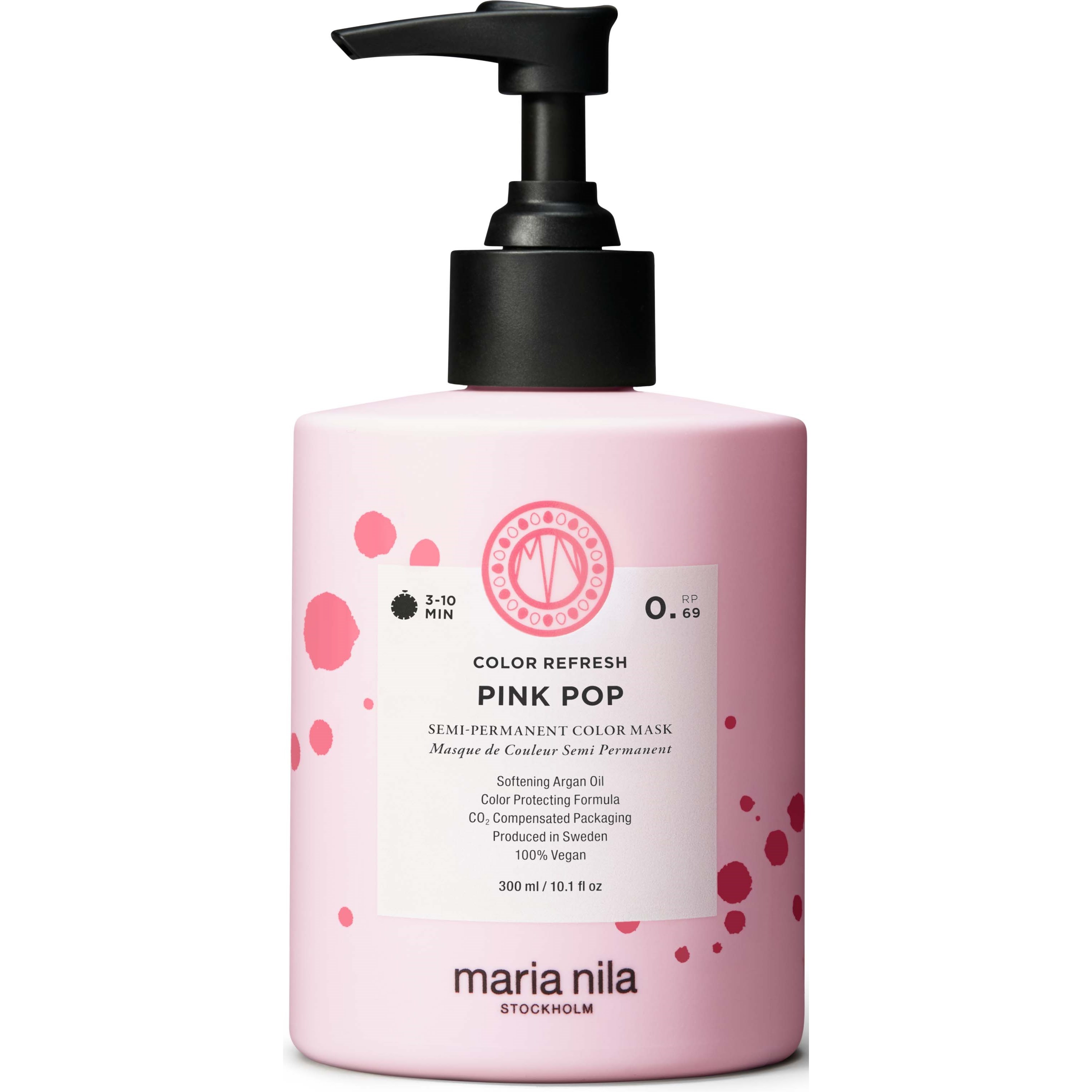 Maria Nila maria nila Colour Refresh Semi-Permanent Color Mask 0.69 Pink Pop parfym