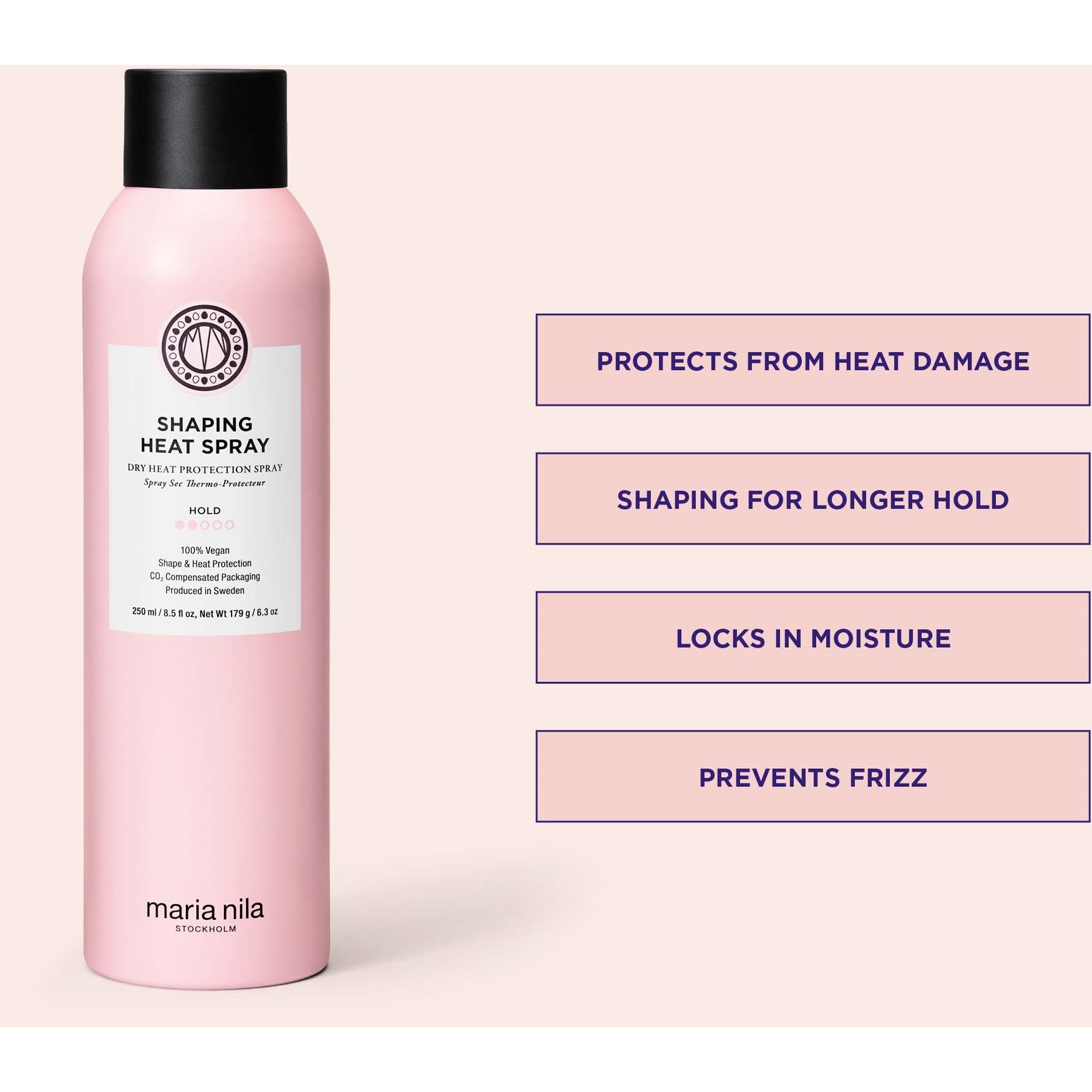 maria nila Style & Finish Shaping Heat Spray 250 ml (obrázok 3)