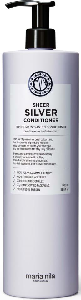 Maria Nila Sheer Silver Conditioner 1000ml