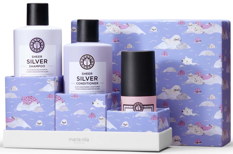 Maria Nila Sheer Silver Giftbox