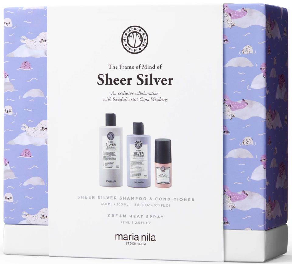 Maria Nila Sheer Silver Giftbox