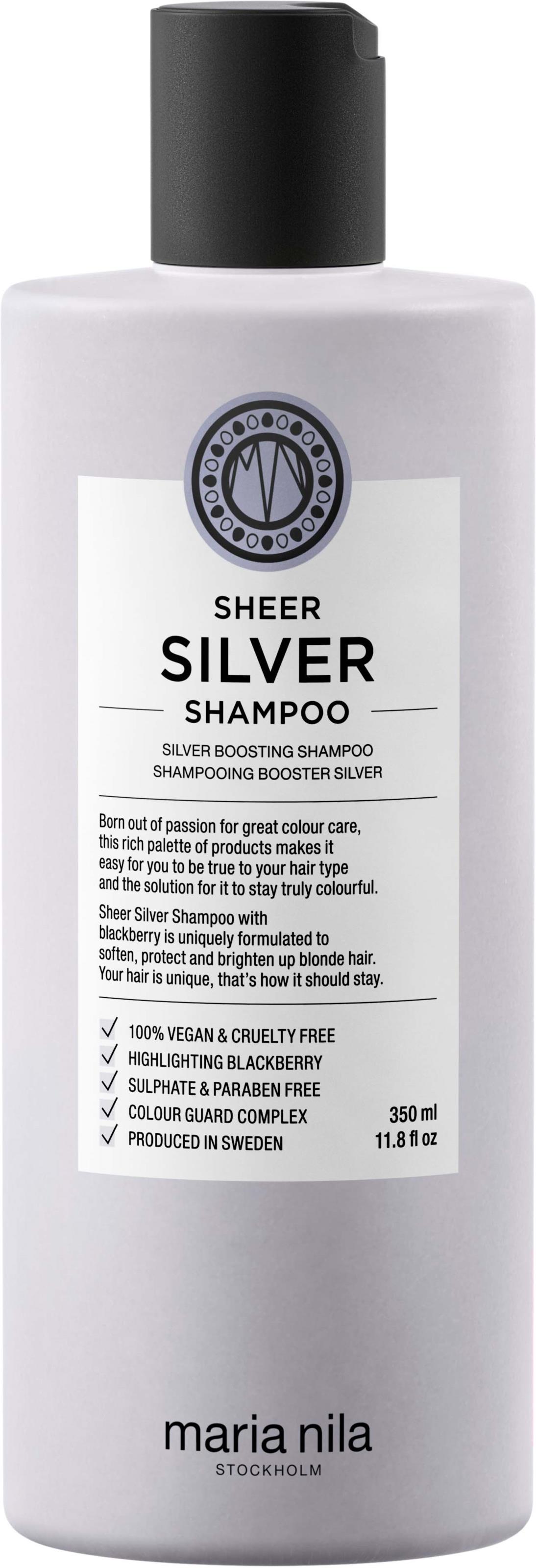 vente bad Spaceship maria nila Sheer Silver Shampoo 350 ml | lyko.com