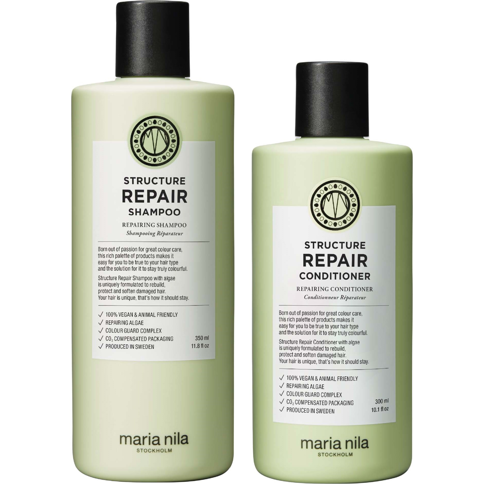 maria nila Structure Repair Bundle Shampoo 350 ml & Conditioner