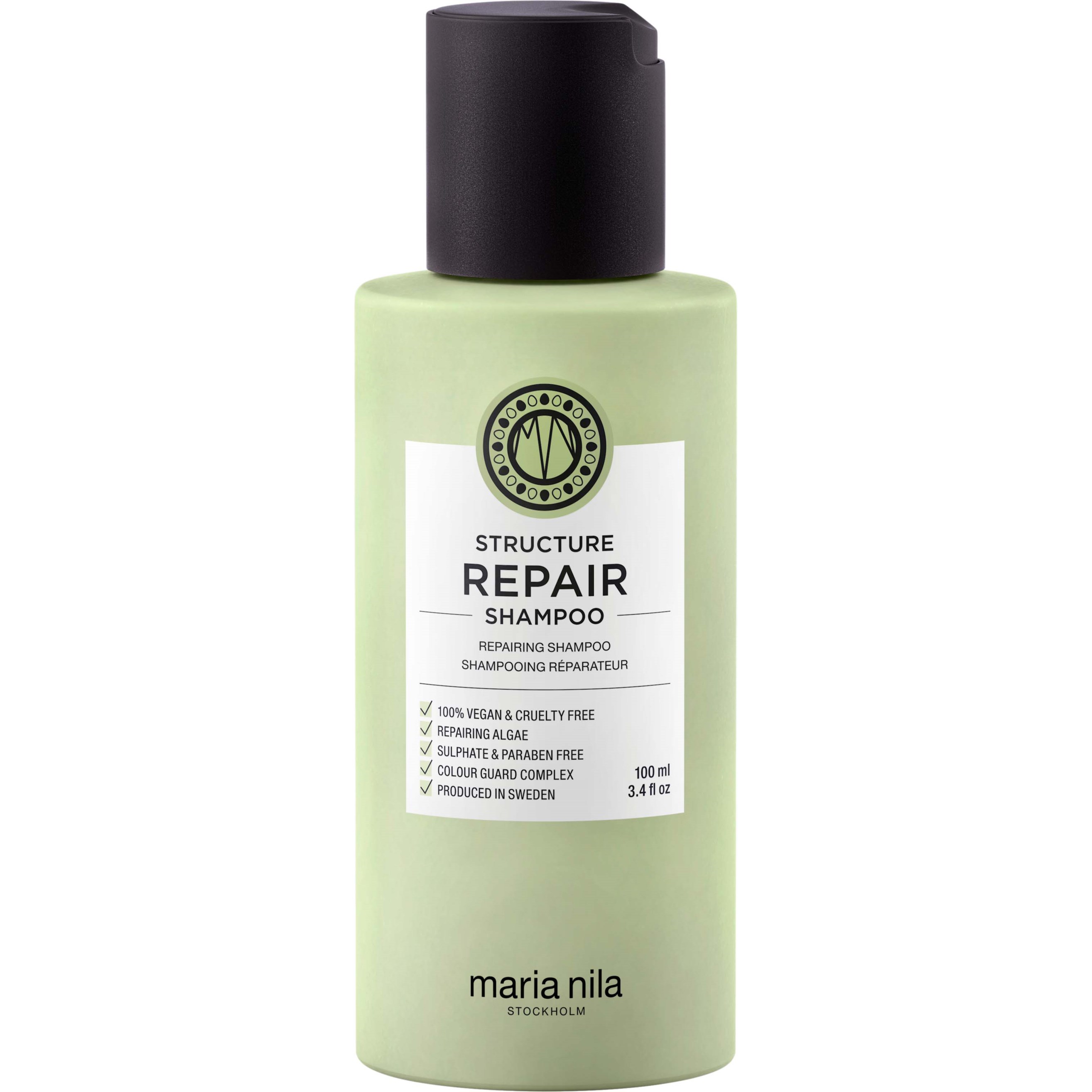 Läs mer om maria nila Structure Repair Shampoo 100 ml