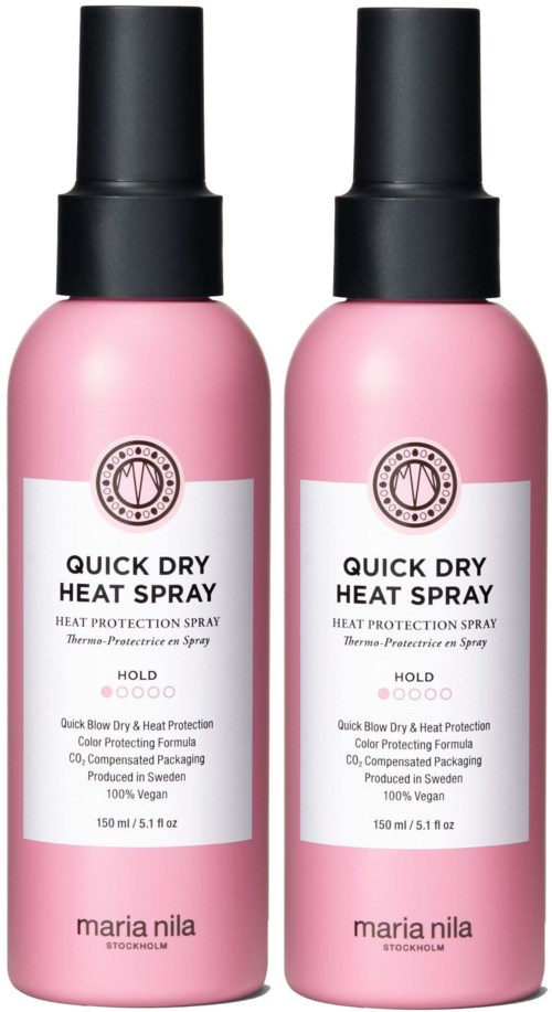 maria nila Style & Finish Quick Dry Heat Spray 150 ml x 2