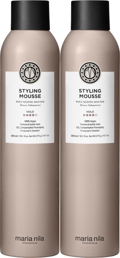 maria nila Style & Finish Styling Mousse 300 ml x 2