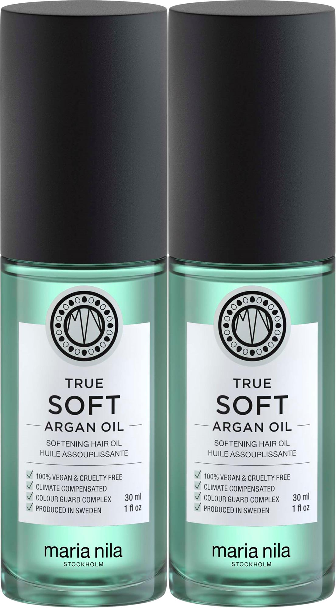 maria nila True Soft Argan Oil 30 ml x 2