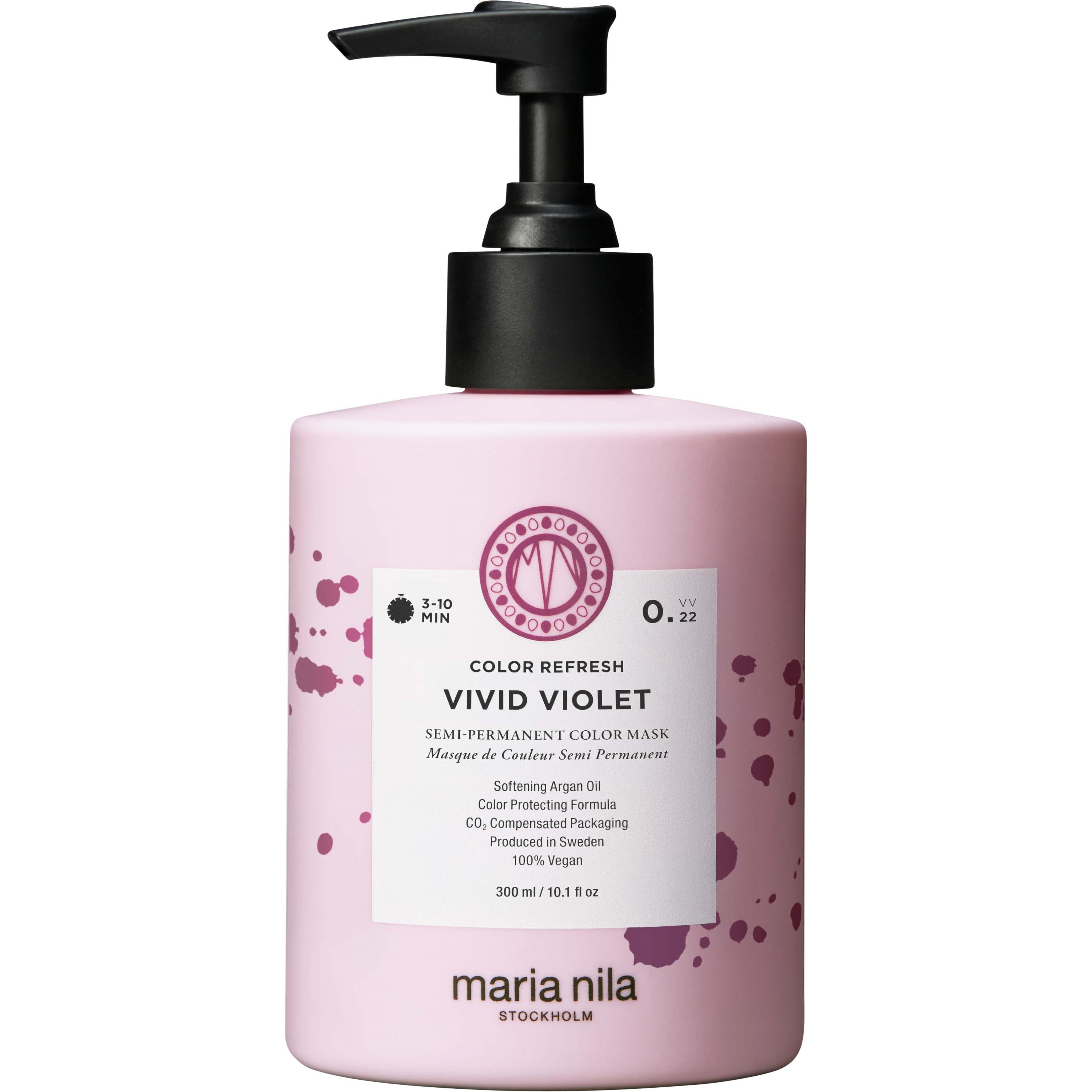 Maria Nila maria nila Colour Refresh Semi-Permanent Color Mask 0.22 Vivid Violet parfym