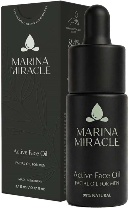 Marina Miracle Active Face Oil Men -Travel size 5 ml