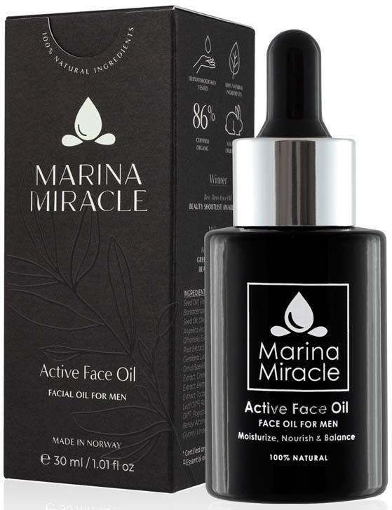 Marina Miracle Active Face Oil Men 28ml