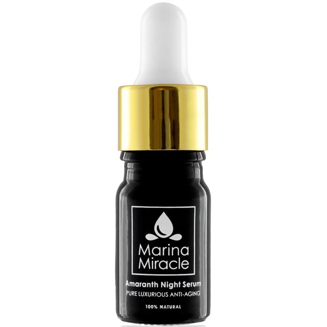 Läs mer om Marina Miracle Amaranth Night Serum -Travel size 5 ml