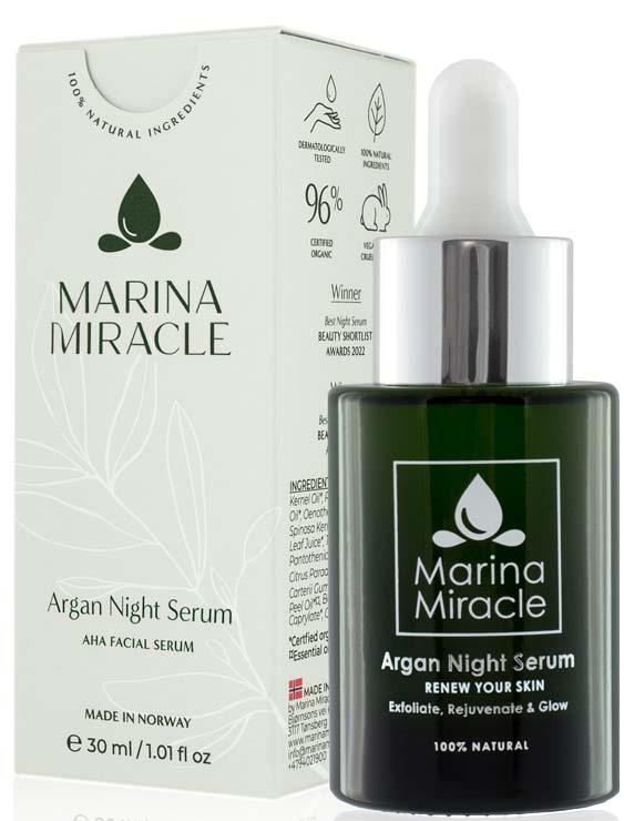 Marina Miracle Argan Night Serum 28ml