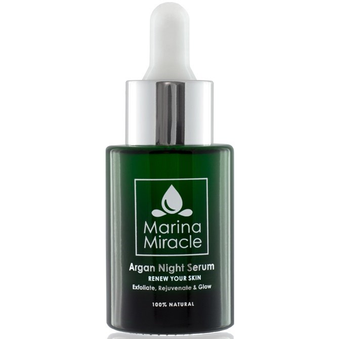 Läs mer om Marina Miracle Argan Night Serum 28 ml