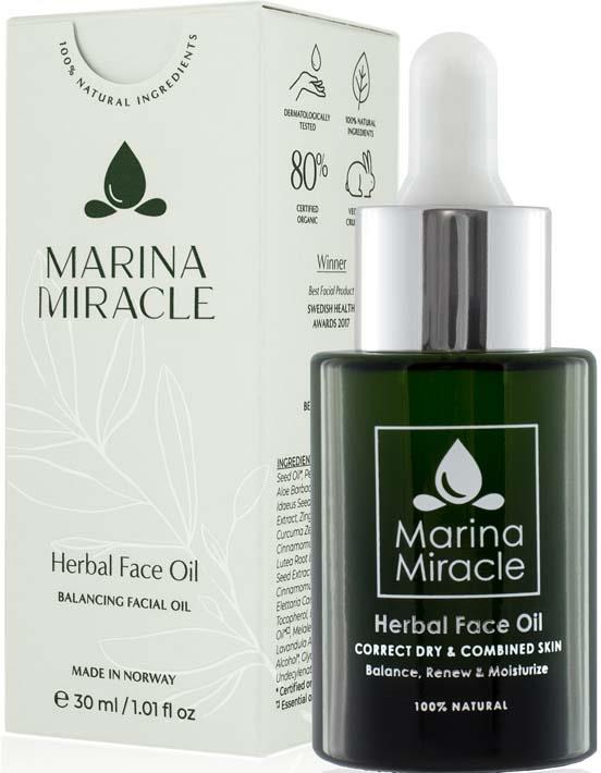 Marina Miracle Herbal Face Oil 28ml