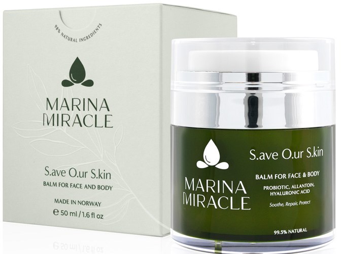 Бальзам для лица и тела Marina Miracle S.O.S Balm успокаивающий, для сухой кожи, 50 мл