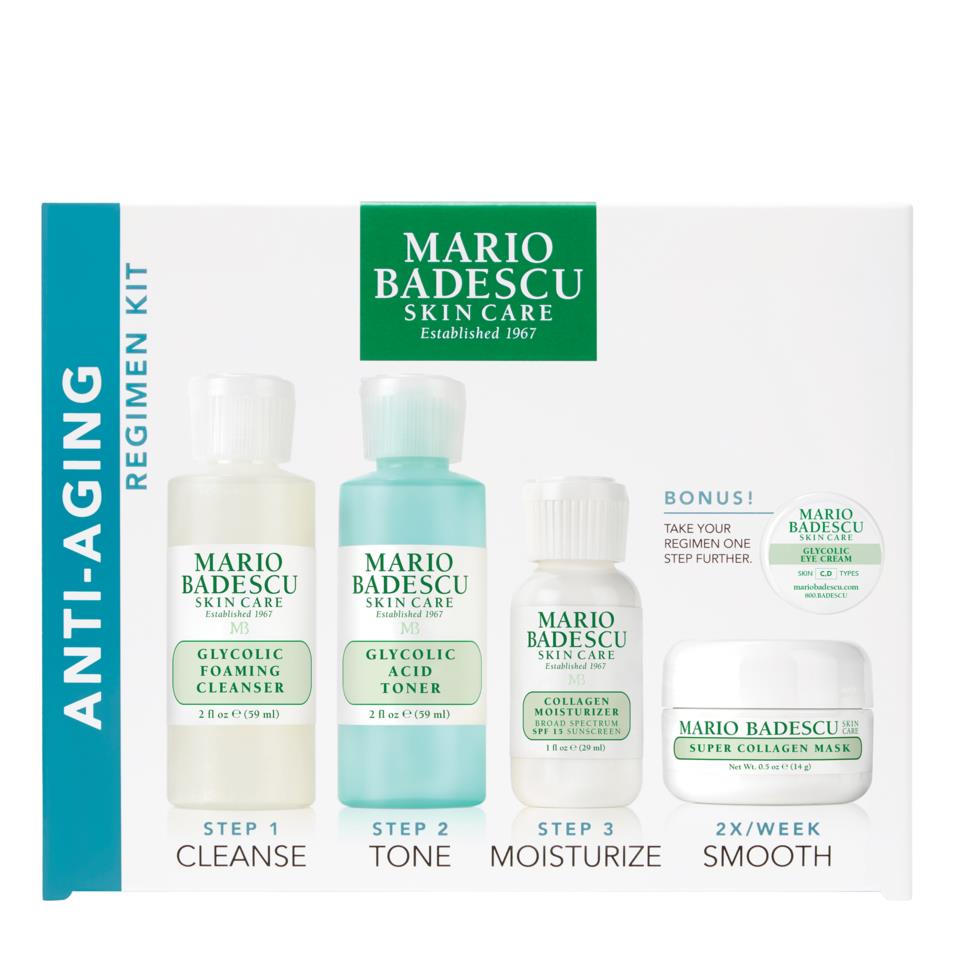 Mario Badecu Regimen Kit: Anti Aging Kit