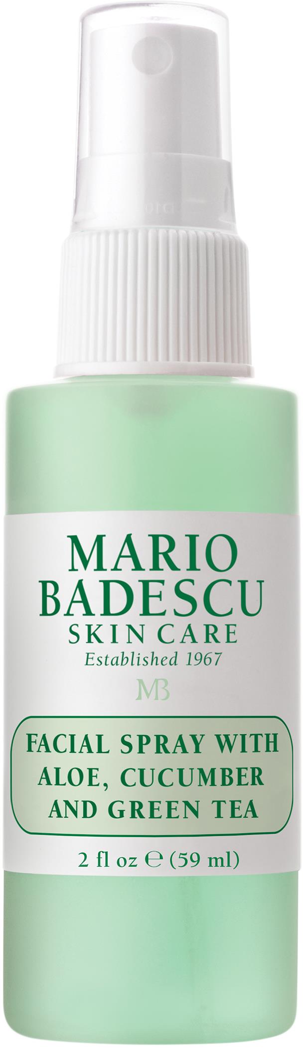 fiber i stedet Risikabel Mario Badescu Facial Spray W/ Aloe, Cucumber & Green Tea 59 ml | lyko.com
