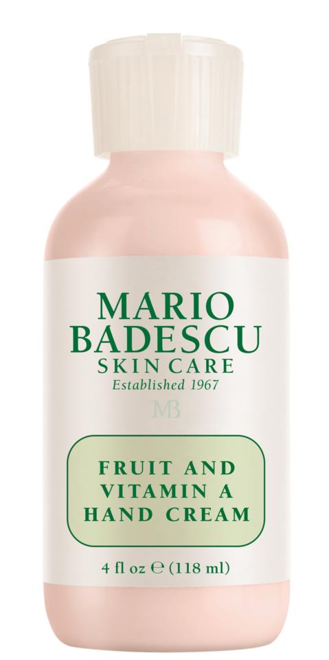 Mario Badescu Fruit And Vitamin A&D Hand Cr.SPF10 118ml