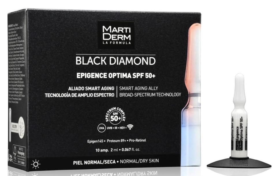 MartiDerm Black Diamond Epigence Optima Spf 50+ 10 Amp.