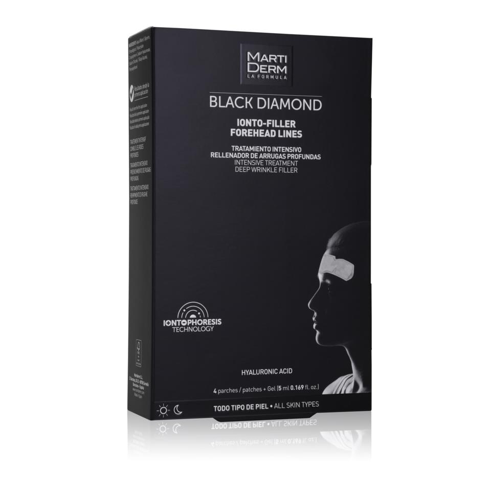 MartiDerm Black Diamond Ionto Filler Forehead Lines