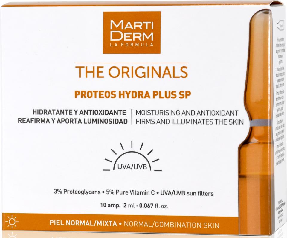 MartiDerm The Originals Proteos Hydra Plus Sp 10 Ampoules